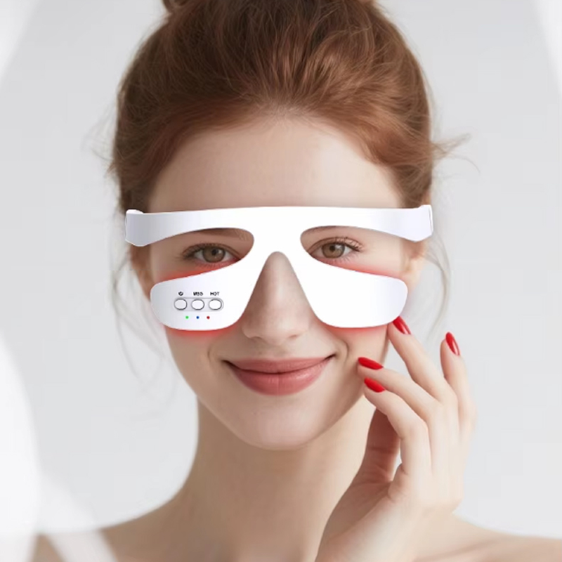 Гэрлийн эмчилгээтэй нүдний массажер