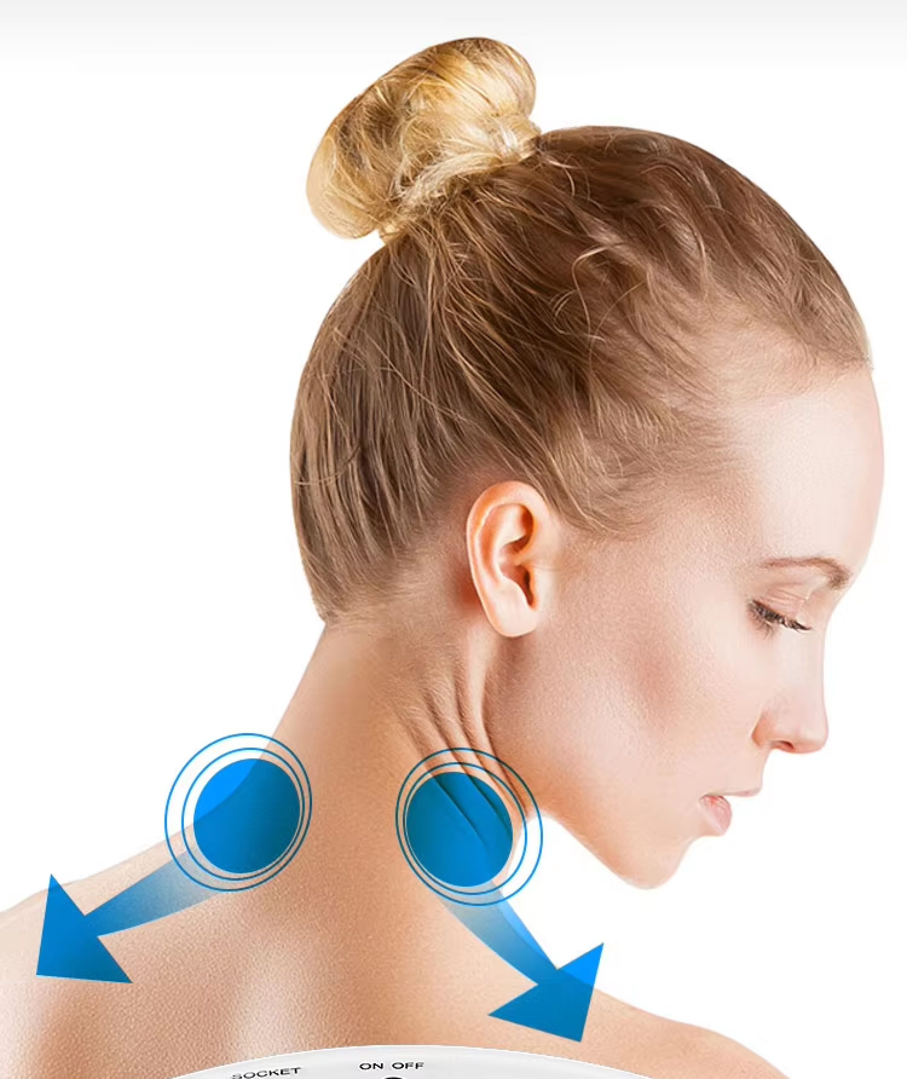 Хүзүүний нурууны өвдөлт намдаах цахилгаан массажер