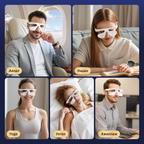 Гэрлийн эмчилгээтэй нүдний массажер