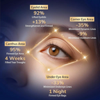 Гэрлийн эмчилгээтэй нүдний массажер